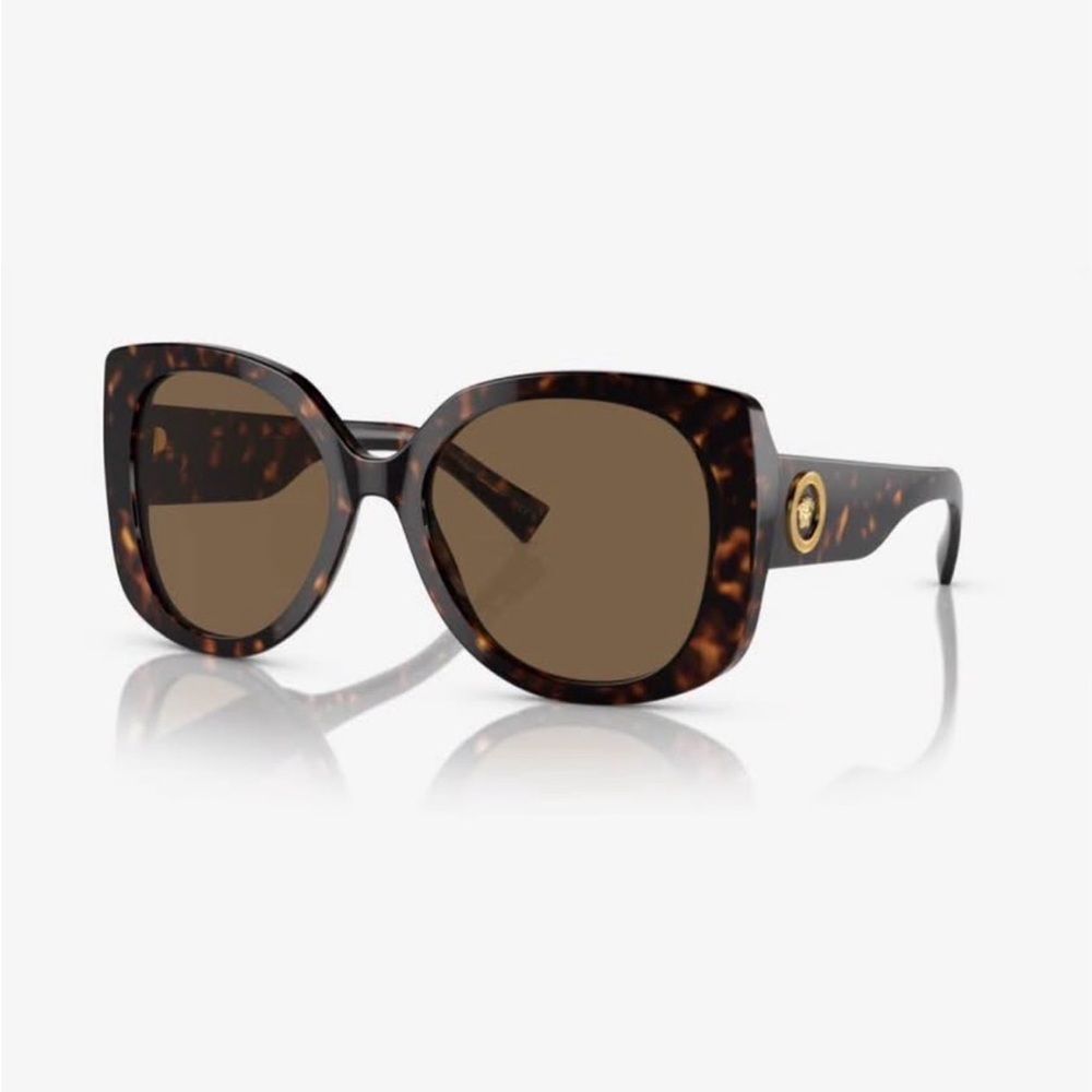 Versace Brown Tortoise Sunglasses